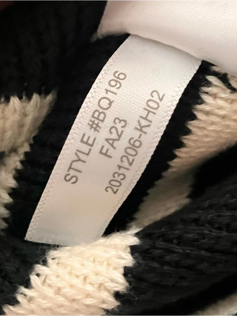 J. Crew Emilie Sweater Lady Jacket in Striped Navy‎ and White XL